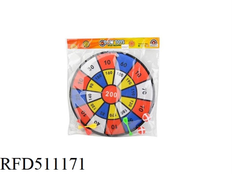 36CM DART TARGET WITH 2 BALLS AND 3 DARTS