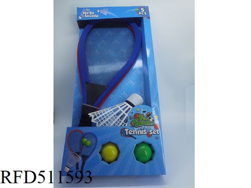 LARGE CLOTH TENNIS RACKET