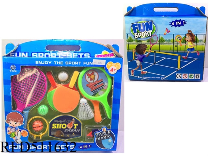 SPORTS SET 4IN1