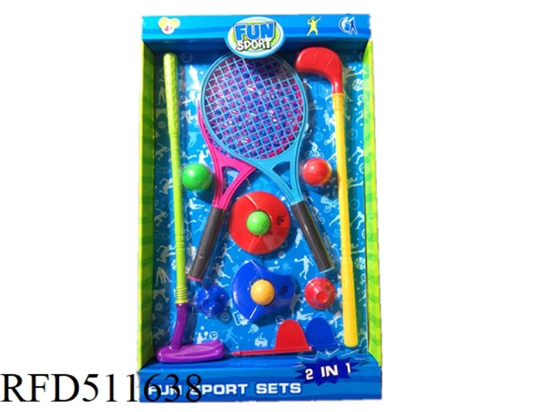 GOLF RACQUET 2 IN 1