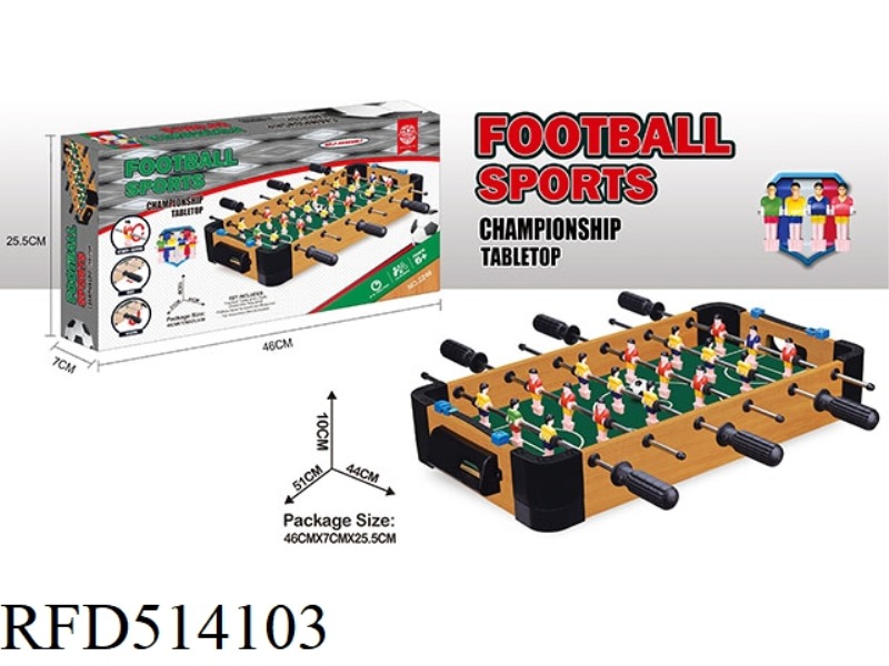 WOODEN FOOTBALL TABLE