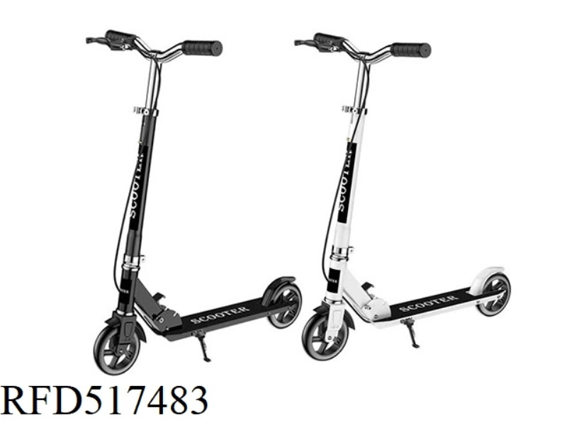 BIG WHEEL SCOOTER WITH HANDBRAKE PU ENVIRONMENTAL PROTECTION WHEEL
