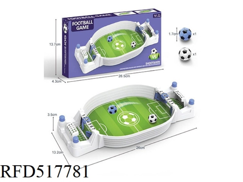 PAIR VERSUS FOOTBALL TABLE (WHITE)