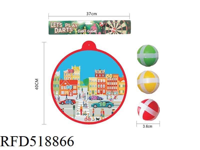 SYNTHETIC NONWOVEN 36CM CLOTH STICKY TARGET