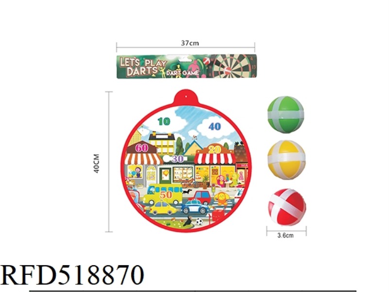 SYNTHETIC NONWOVEN 36CM CLOTH STICKY TARGET