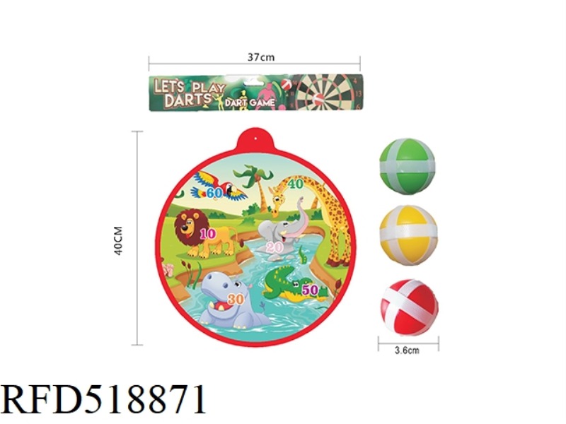 SYNTHETIC NONWOVEN 36CM CLOTH STICKY TARGET