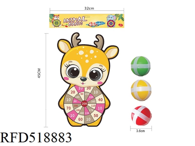 SYNTHETIC NON-WOVEN ANIMAL CLOTH ADHESIVE TARGET