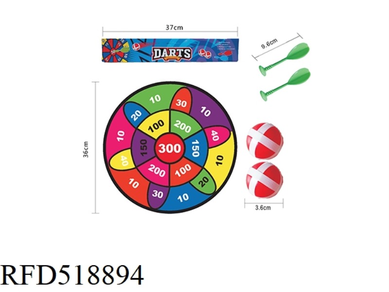 36CM CLOTH STICKY TARGET