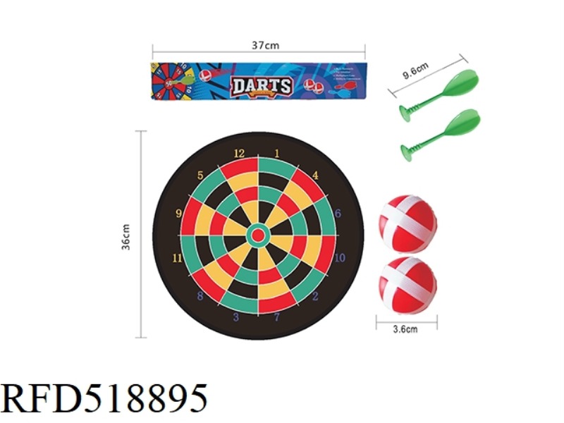 36CM CLOTH STICKY TARGET