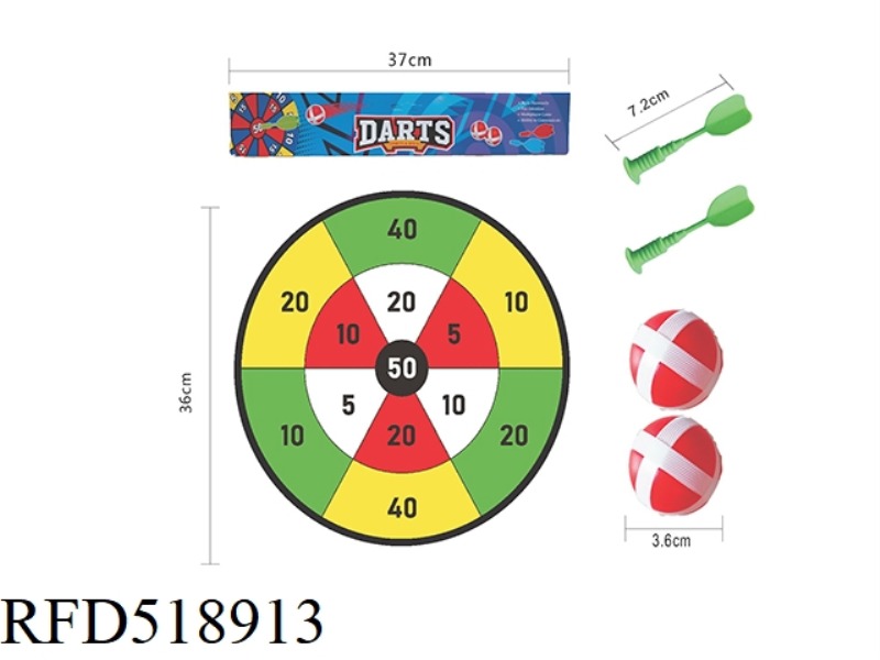 36CM CLOTH STICKY TARGET