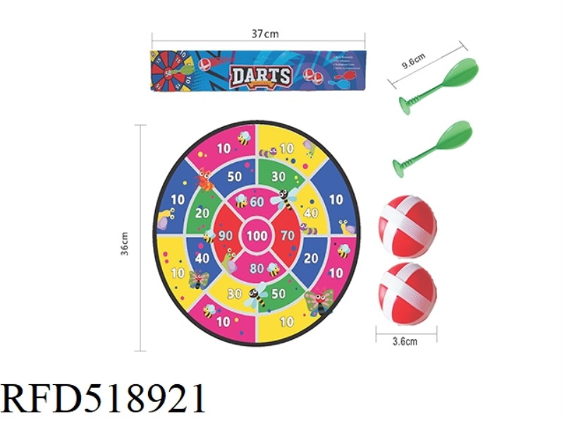 36CM CLOTH STICKY TARGET