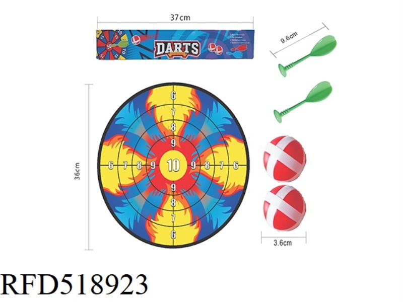 36CM CLOTH STICKY TARGET