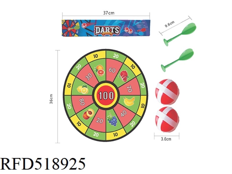 36CM CLOTH STICKY TARGET