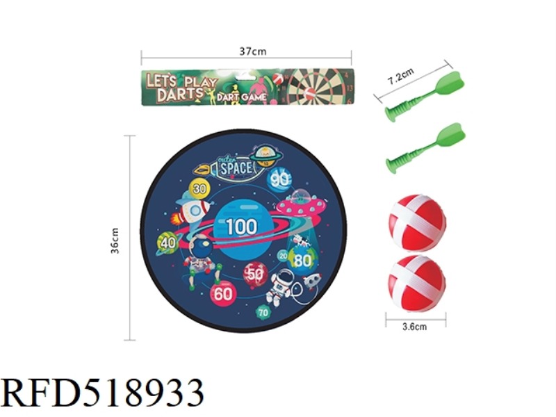 36CM CLOTH STICKY TARGET