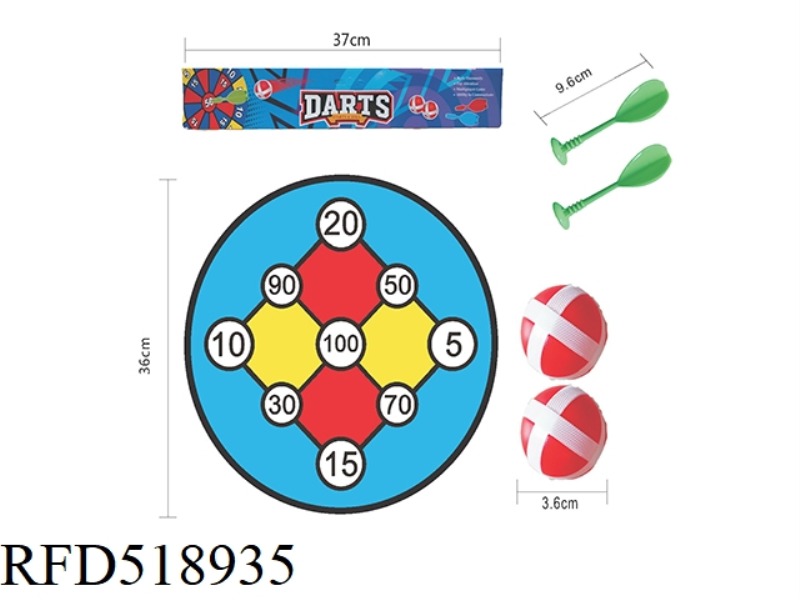 36CM CLOTH STICKY TARGET