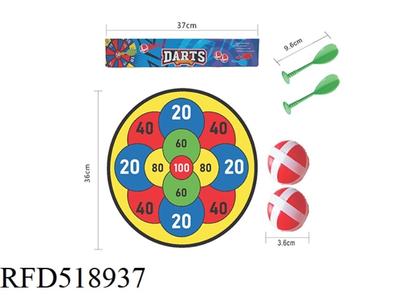 36CM CLOTH STICKY TARGET