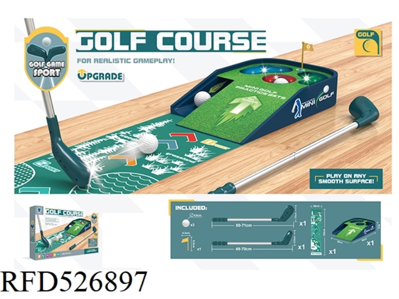 TELESCOPIC CLUB GOLF SET