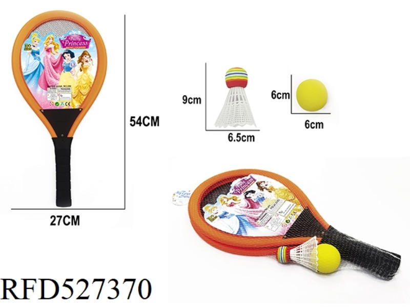 54CM (21 INCH) FABRIC TENNIS RACKET (DISNEY PRINCESS)