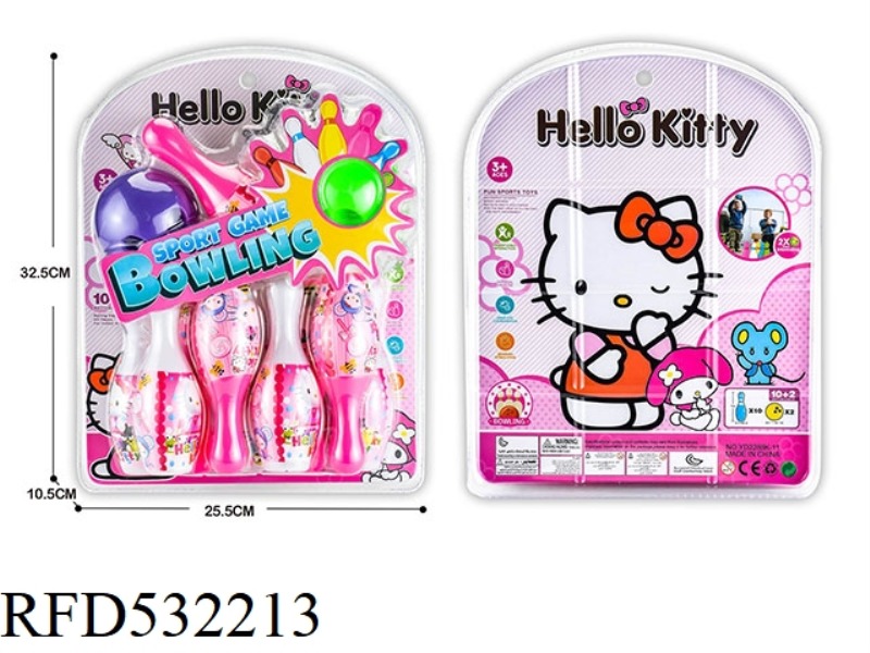 HELLOKITTY BOWLING BALL