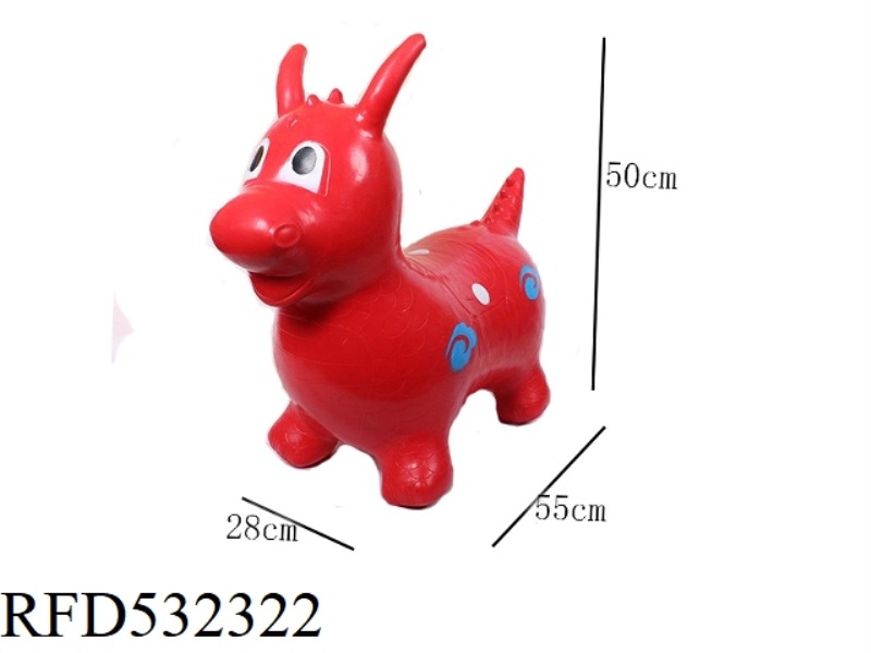 LARGE INFLATABLE JUMPING DINOSAUR