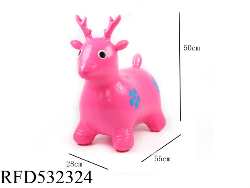 LARGE INFLATABLE JUMPING DEER