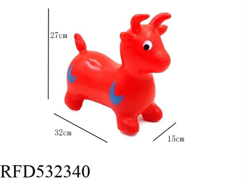 TRUMPET INFLATABLE POPPING BULL
