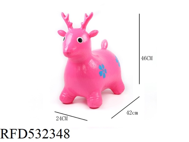 MEDIUM INFLATABLE JUMPING DEER