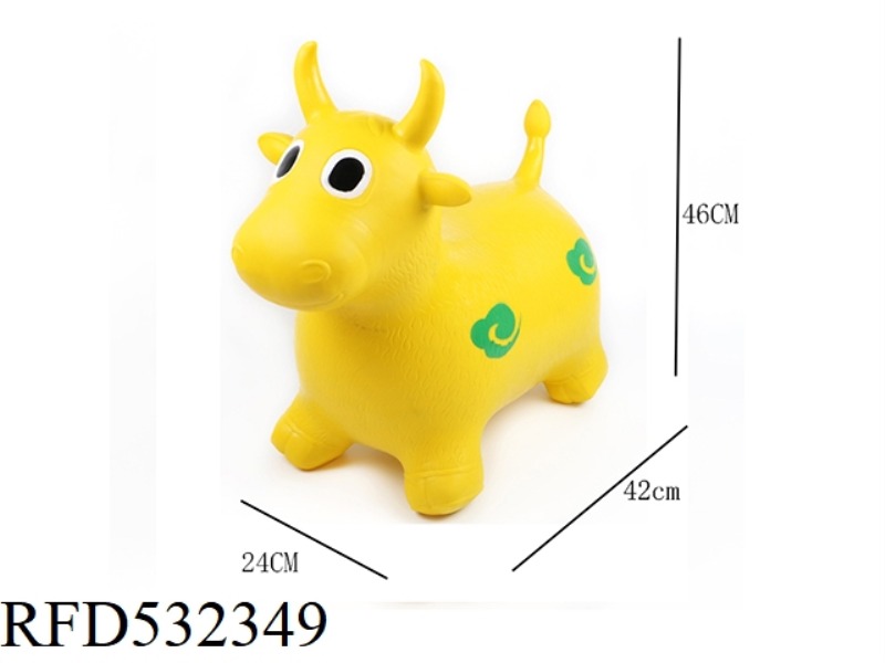 MEDIUM INFLATABLE JUMPING BULL