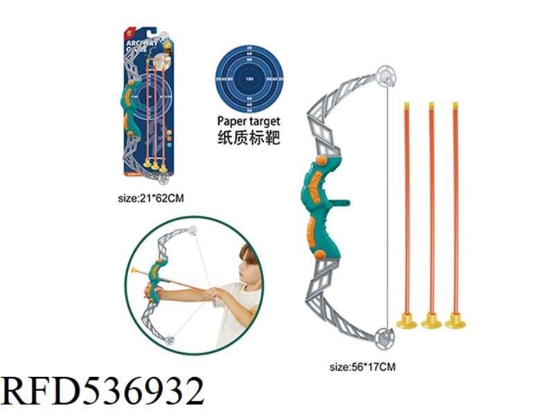 TIE BOARD BOW AND ARROW SET