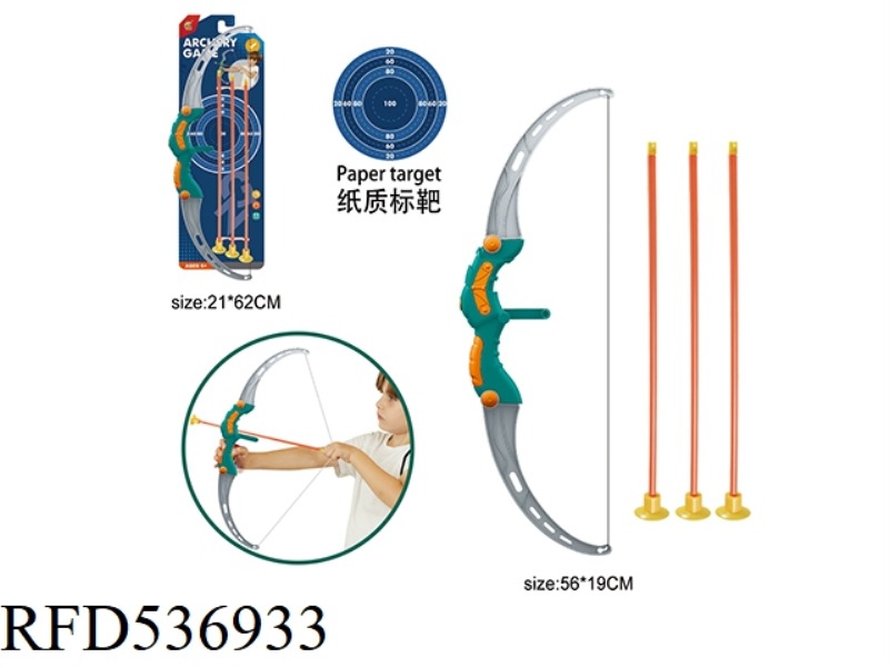 TIE BOARD BOW AND ARROW SET