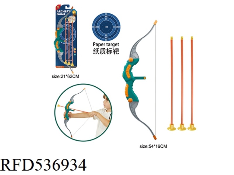 TIE BOARD BOW AND ARROW SET
