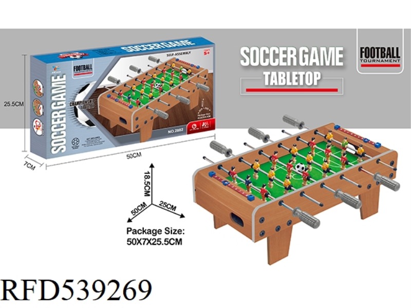 WOODEN FOOTBALL TABLE