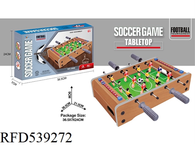 WOODEN FOOTBALL TABLE