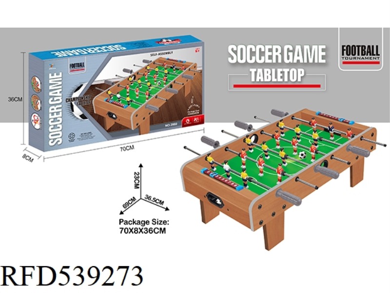 WOODEN FOOTBALL TABLE