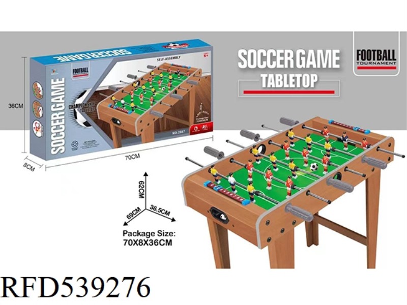 WOODEN FOOTBALL TABLE