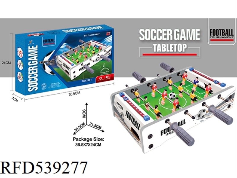 WOODEN FOOTBALL TABLE