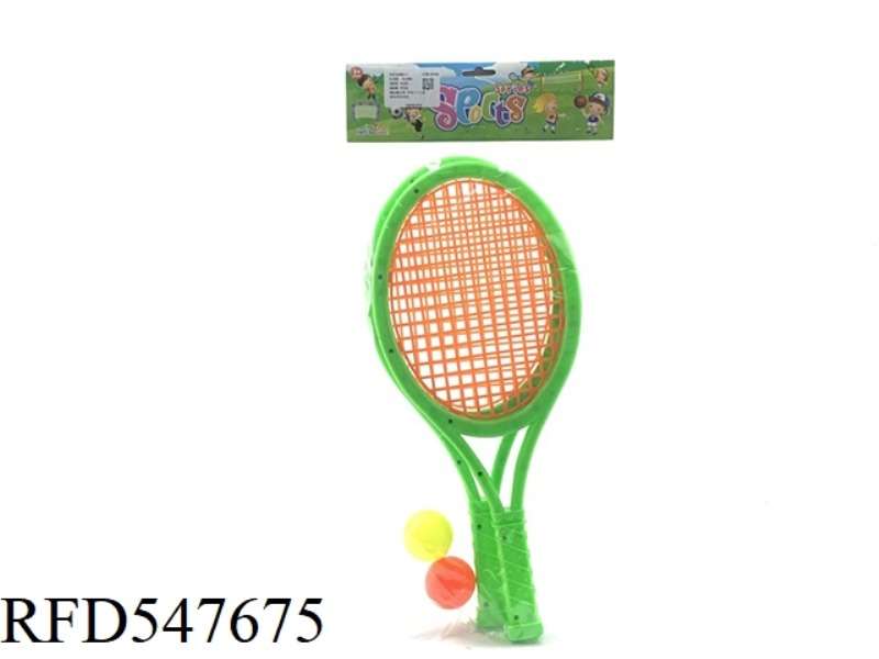 PLASTIC NETTED RACQUET