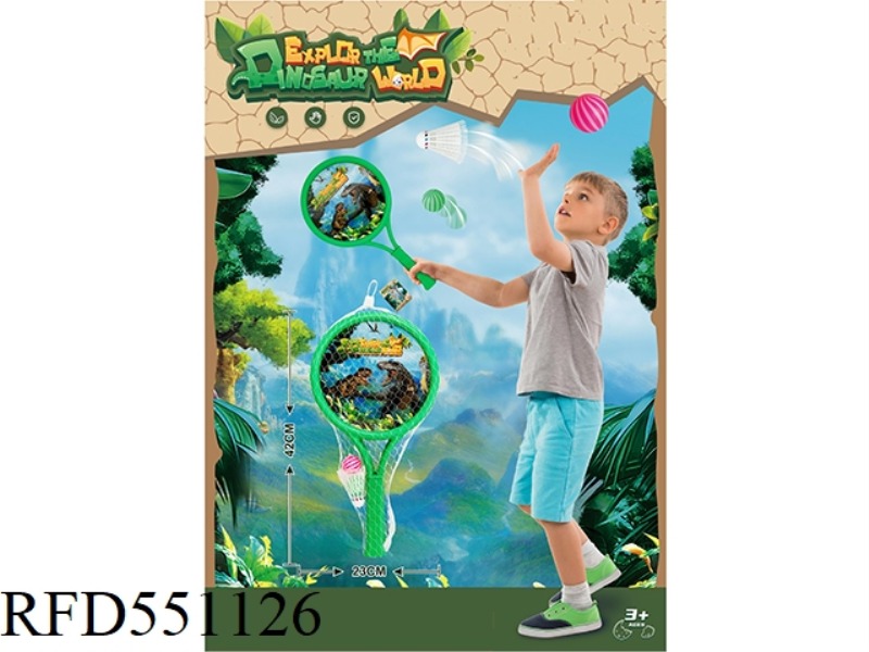 DINOSAUR LITTLE ROUND RACKET
