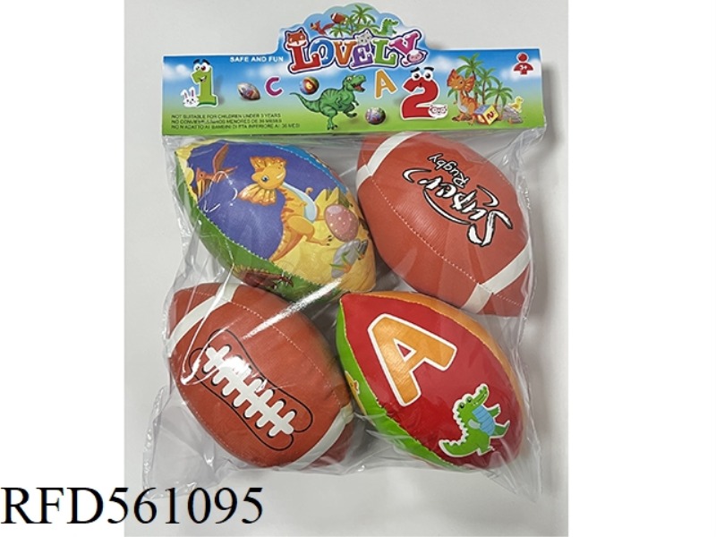 DINOSAUR ENGLISH ANIMAL SU FOOTBALL