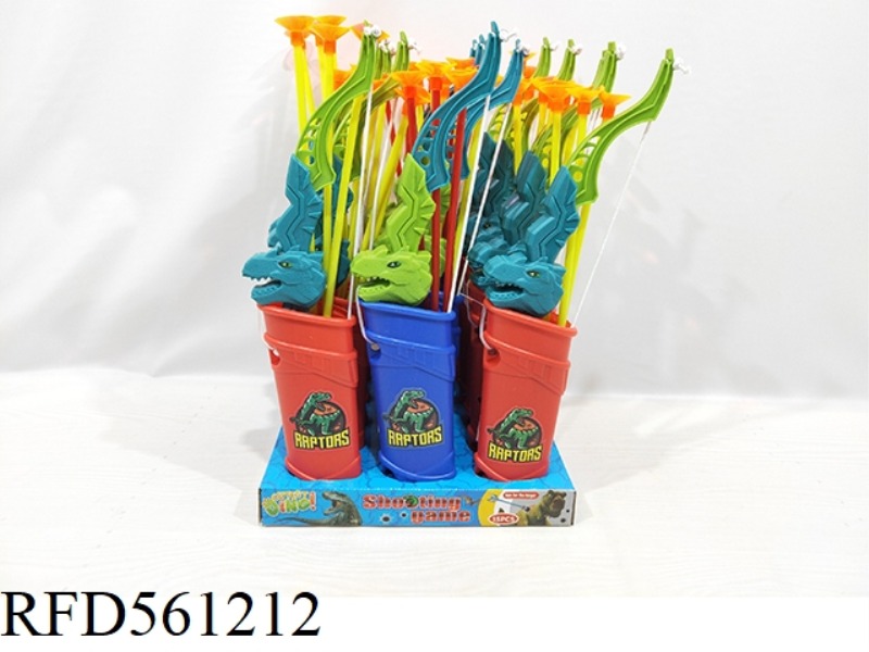 DINOSAUR BOW AND ARROW SET (15 SETS)