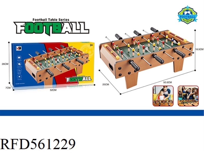 6-SHOT FOOTBALL TABLE (WITH SHORT FEET)