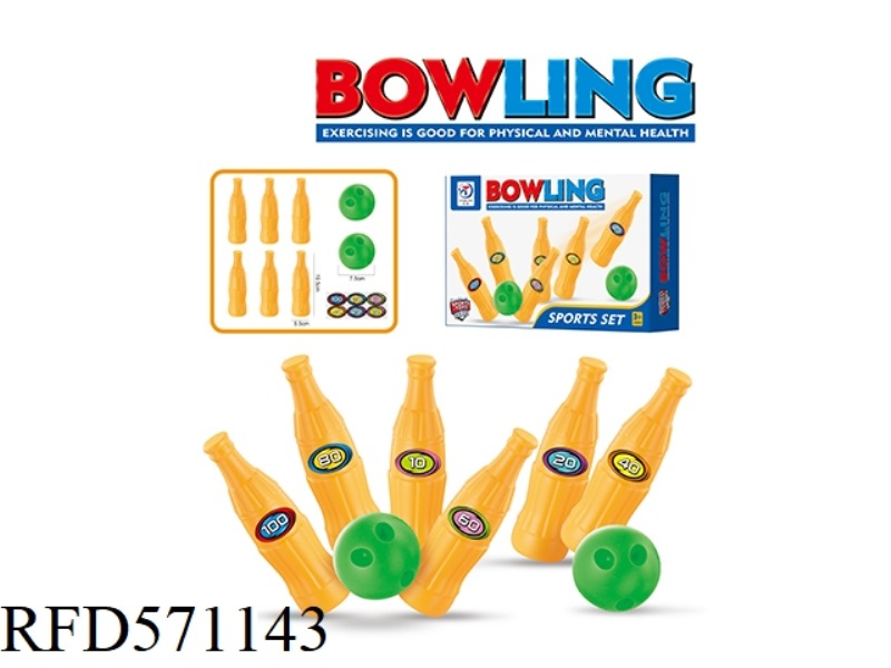 COKE BOTTLE BOWLING