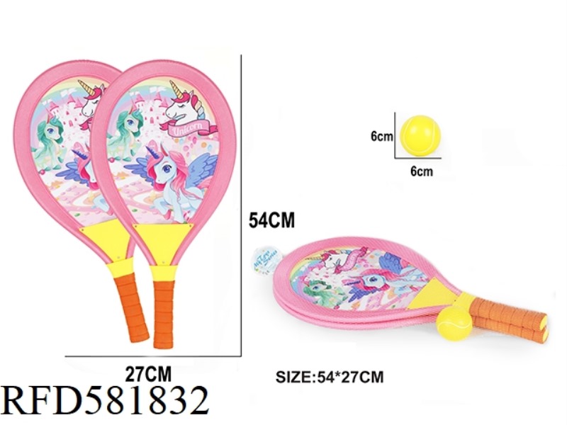 21 INCH CLOTH TENNIS RACKET (UNICORN THEME)