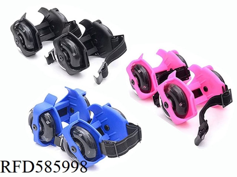 ROLLER SKATE COVERS WITH FLINT LIGHTS