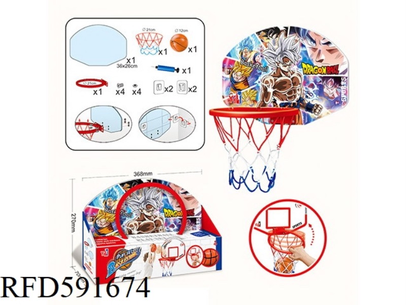 DRAGON BALL MONKEY KING BASKETBALL BOARD