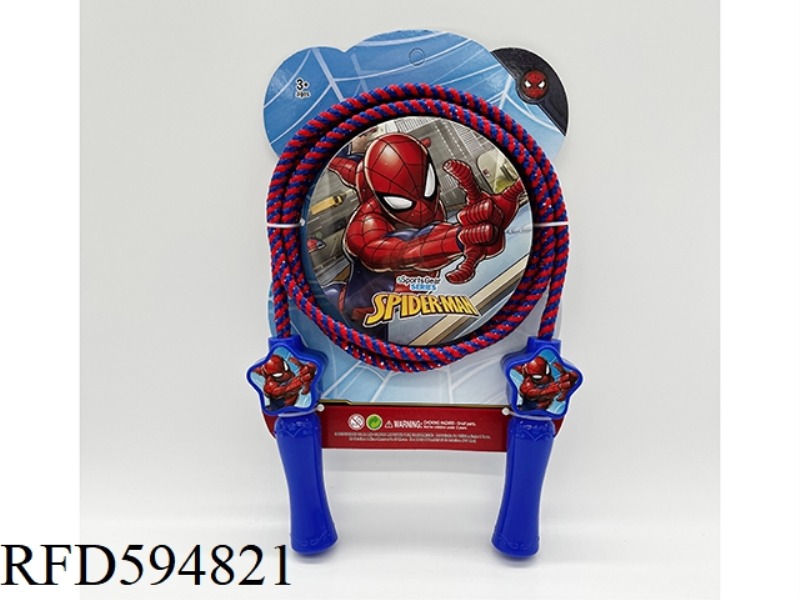 SPIDER-MAN HANDLE JUMP ROPE (ENVIRONMENTAL PROTECTION)