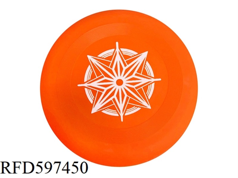 TPR22CM (ORANGE PENTAGRAM) FRISBEE