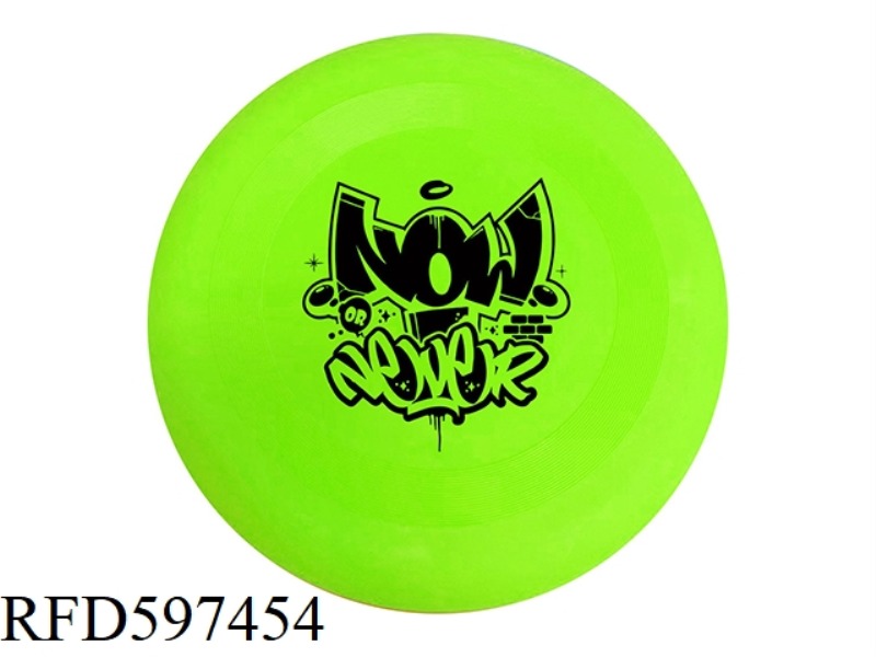 TPR22CM (GREEN GRAFFITI) FRISBEE