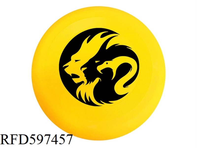 TPR22CM (YELLOW THREE FIERCE BEASTS) FRISBEE