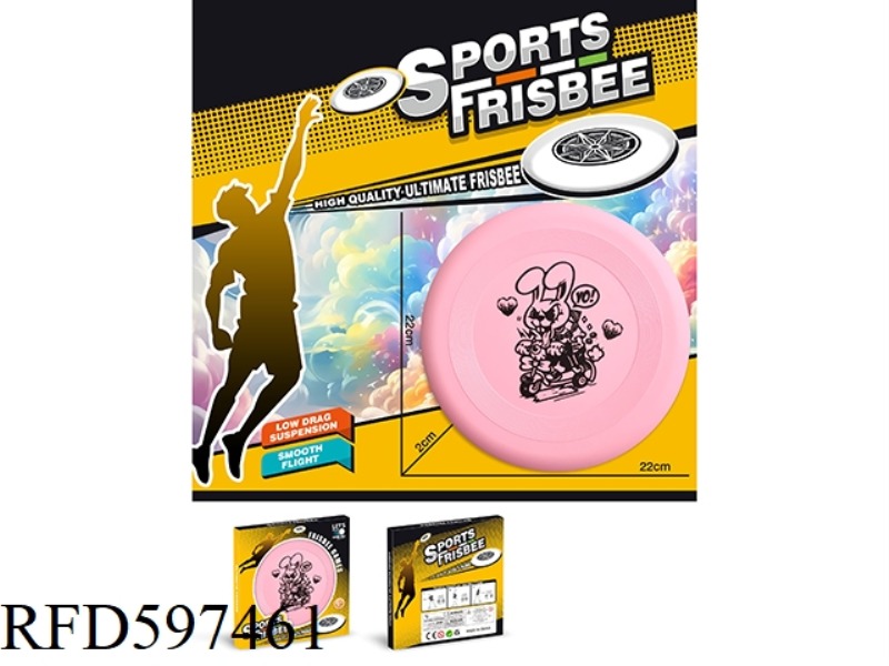 TPR22CM (PINK ROGUE RABBIT) FRISBEE